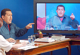 El Presidente de Venezuela: Hugo Chavez!