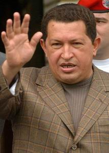 Hugo Ch�vez Fr�as, president van Venezuela