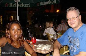 La Chica Merengue en CasaSpider dominoen bij Pleincafe Wilhelmina