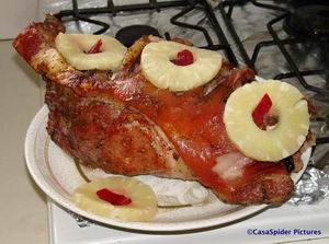 Lucy's Pierna de Cerdo is uitstekend gelukt, klik voor groter