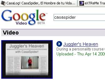 CasaSpider op Google Video