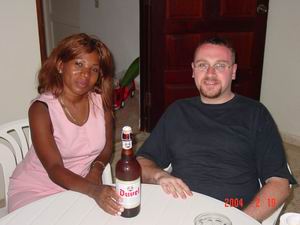 Wim kwam spare-ribs eten, Duvel drinken en dominoen!